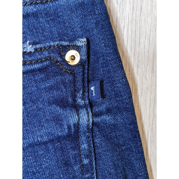 Anthropologie Pilcro & the Letterpress Side Stripe Slim Boyfriend Jeans Sz 28/ 6 - Picture 12 of 16